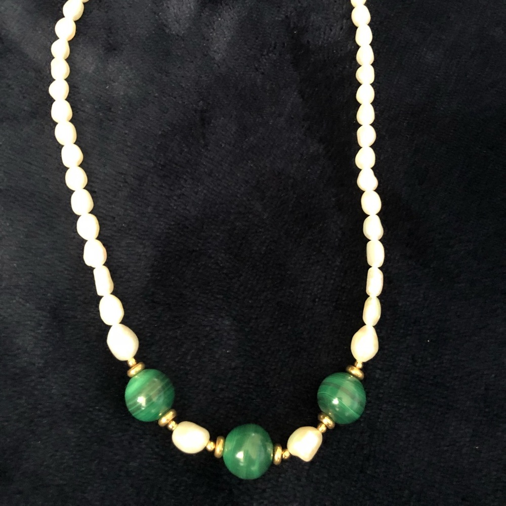 Beautiful beaded necklace.